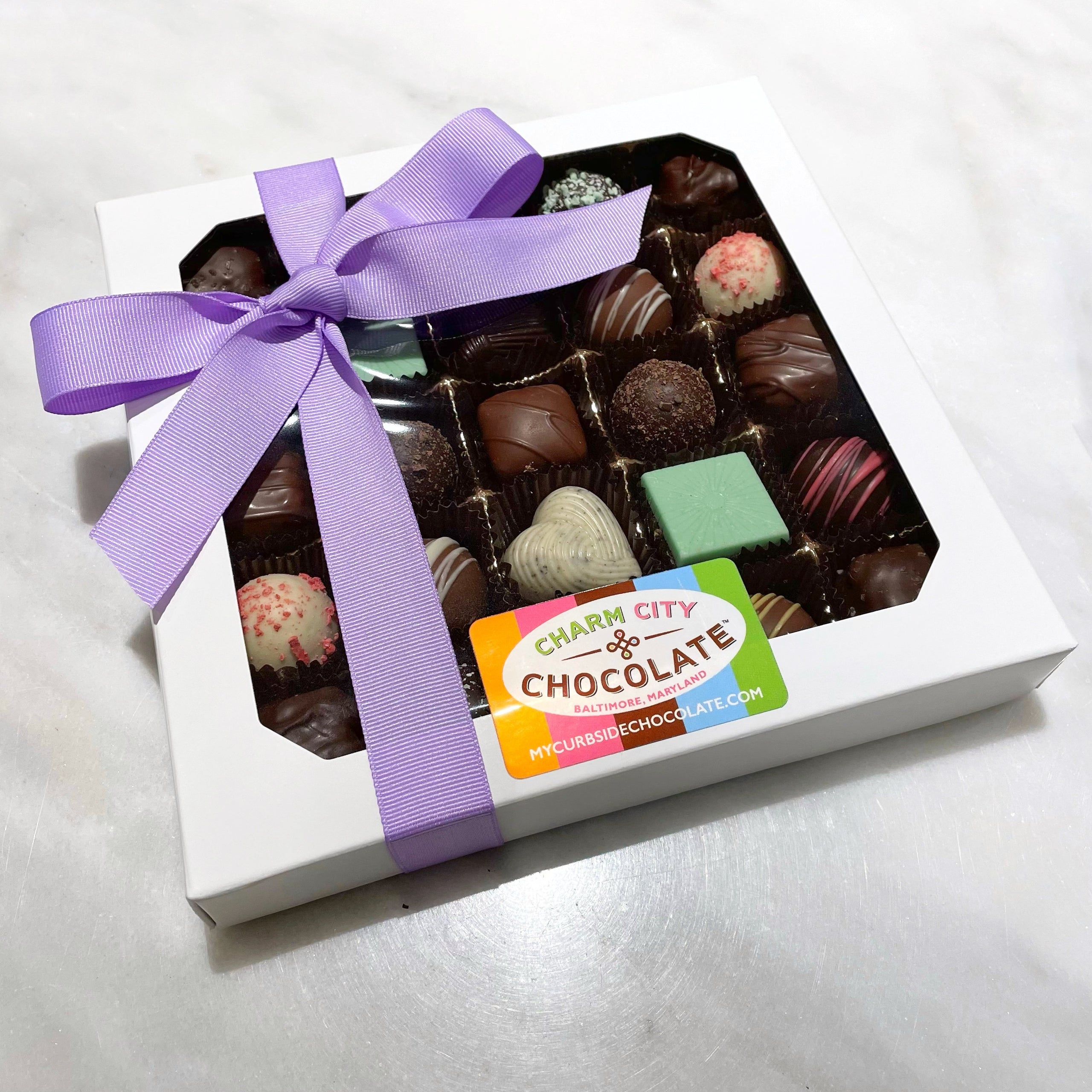 Gourmet chocolate gifts Charm City Chocolate